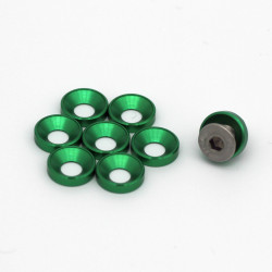 Elox U-Scheiben Set + Schrauben Grün