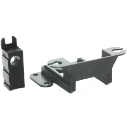 Set - KOSO Tachohalter für DBEX02 + Sensorhalter Vorderrad