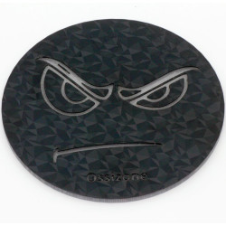 Scheinwerfer Einsatz mit GESICHT Logo Durchsichtig