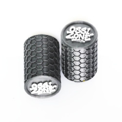 Set - 2x OSSIZONE Weiß - Sturzpad mit Wabenmuster