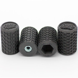 Set - 4x OSSIZONE - Sturzpad mit Wabenmuster für vorn und hinten