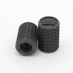 Set - 2x OSSIZONE - Sturzpad mit Wabenmuster für vorn