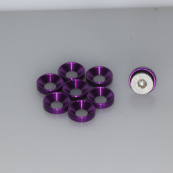 Elox U-Scheiben Set + Schrauben Lila