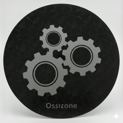 Scheinwerfer Einsatz "Zahnräder"