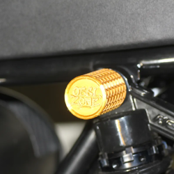 Sturzpad mit Wabenmuster - GOLD